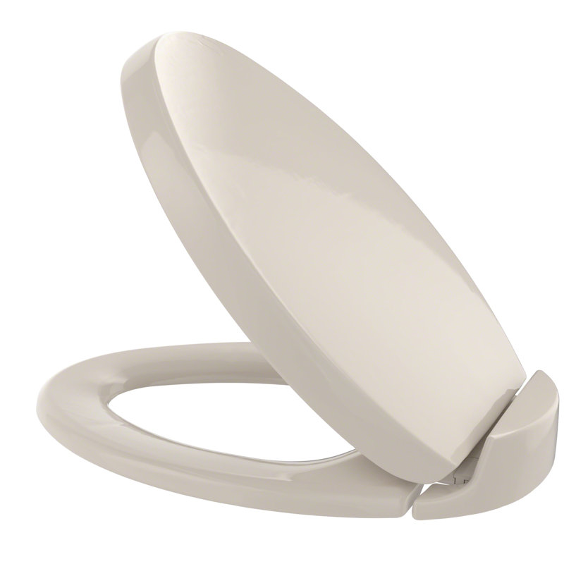 TOTO® Oval SoftClose® Slow Close Elongated Toilet Seat and Lid, Bone, Bone