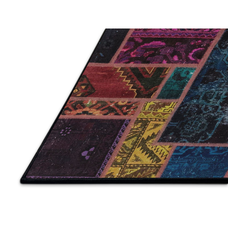 Abstract Indoor Rug, Runner 2' x 5'
