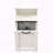 Laundry Cabinet Removable Liner Bags Compact Open Shelves Practical Classic Design