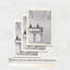 Miroir pour pharmacie Alyxus l 28 po x H 20 po
