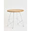 Ingle Elm Round Wood Top Dining Table