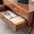 Benedetto 32.9'' Clothes Rack Storage Mirror Solid Wood Garment Hanging
