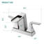 Robinet de salle de bain à ensemble central avec bonde-70376658