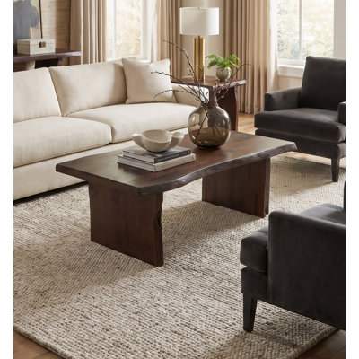 Solid Wood Live Edge Coffee Table