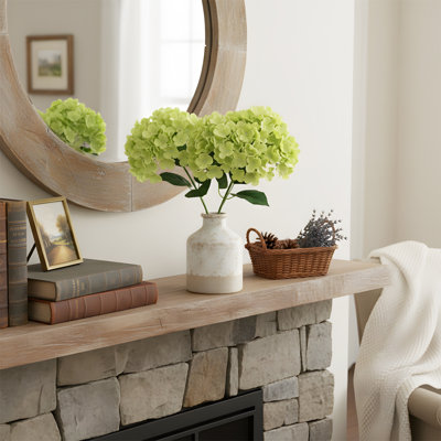 3 hortensias artificiels, hortensia en soie artificielle avec longues tiges, décoration de mariage, centres de table, décorations de fête