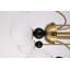 Lustre 32,3 "en cuivre et noir avec lumières-1314891652