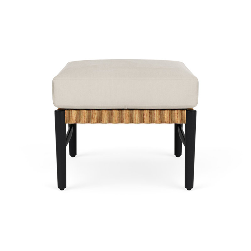 Galloway Outdoor Ottoman, Decorline Natural