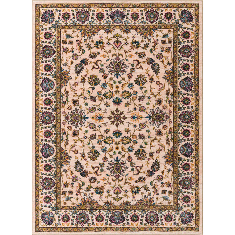 Artez Oriental Indoor Rug, Rectangle 6'7" x 9'