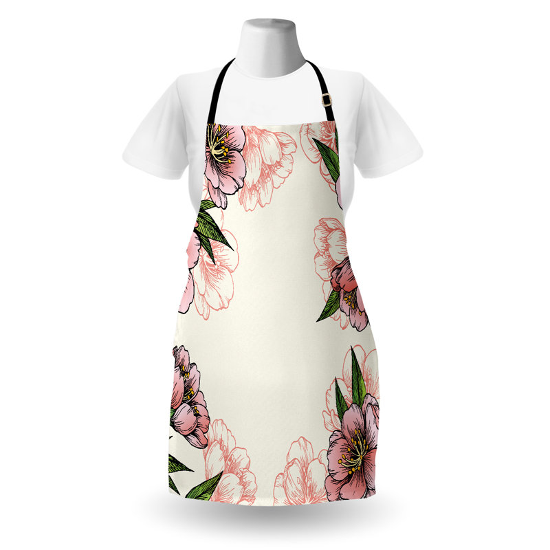 No Pattern Bib Apron