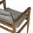 Coast Teak Arm Chair Canvas Sling-27854066