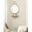 Beauregard Metal Round Mirror-1857235346