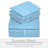 6 Piece Ultra Soft Double Brushed Microfiber Sheet Set, Cooling Sheets with Extra Deep Pockets - Machine Washable-102691465-102691464