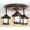 Berkeley 3 - Light Semi Flush Mount