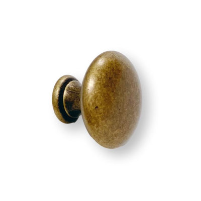 Round "Ella" Antique Bronze Cabinet Knob
