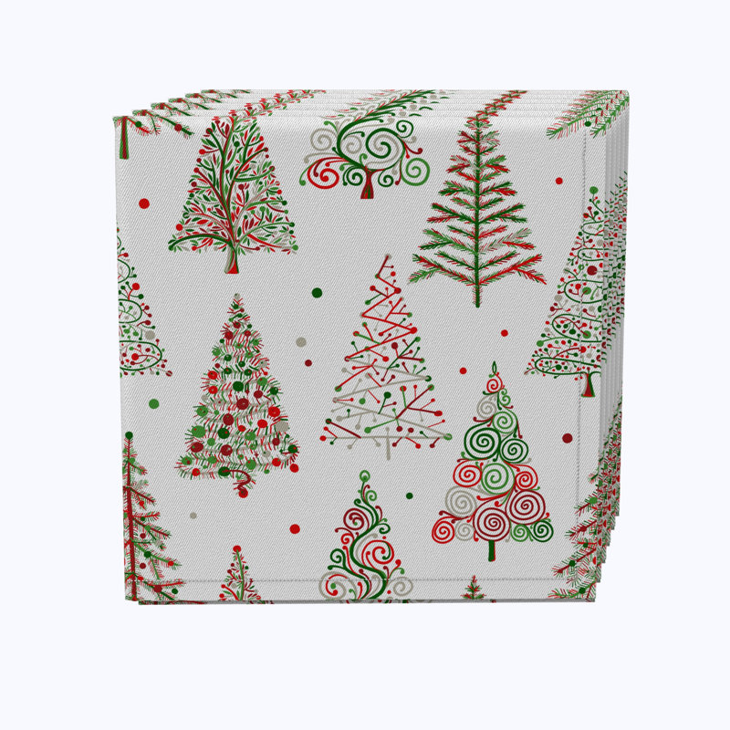 Ejvor 100% Cotton Floral Square Napkin