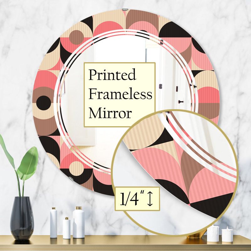 Miroir mural Triple C, H 31,5 po x l po