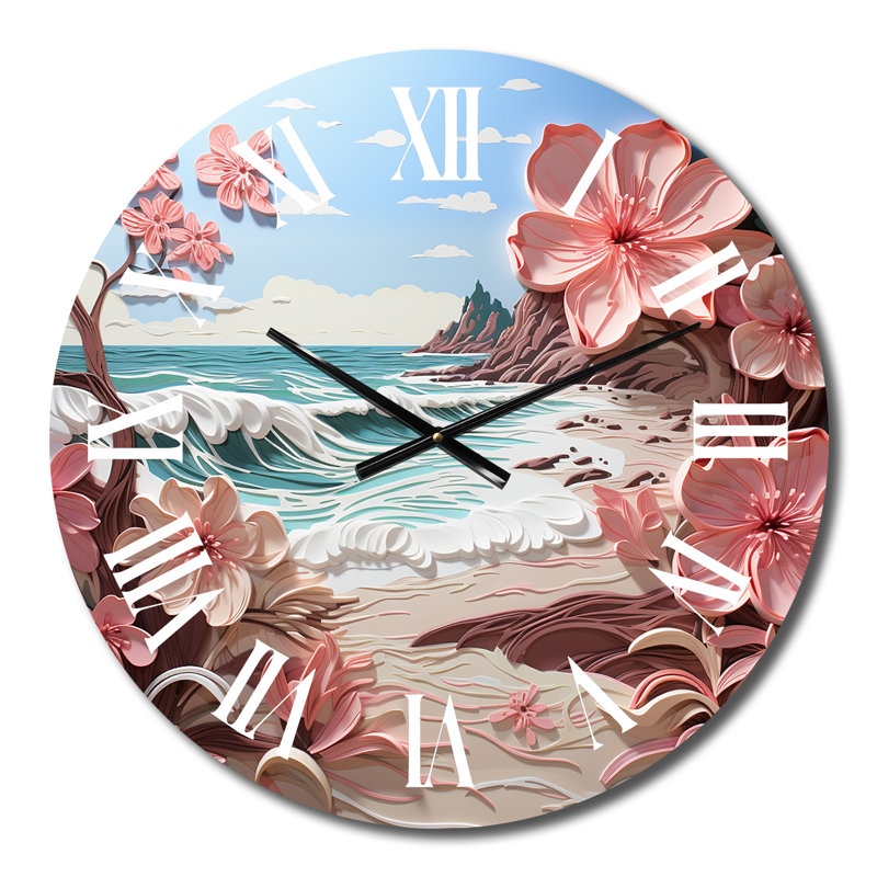 Horloge murale en métal, Petit