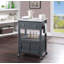 Chariot de cuisine Suell - blanc-69764057