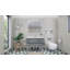 Ensemble de meuble-lavabo simple 41,75 po Curly-2042667052