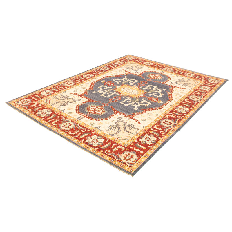 Tapis zone en laine 10 pi 10 po x 12 pi en laine à main one-of-kind-noué la 2010 tabriz Nagma