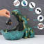 Statue de Presutto faite à la main avec des animaux et des bonbons