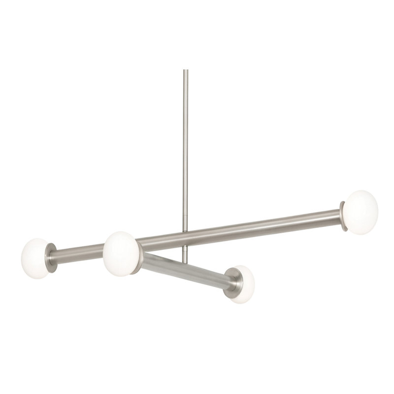 Suspension DEL - Nickel satiné, Nickel satiné