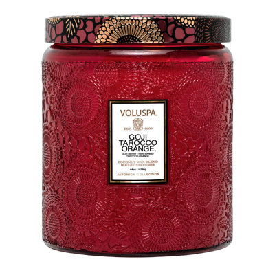 Goji Tarocco Orange Luxe Jar Candle