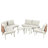 Perica 8-Piece Curved Outdoor Sectional Set With PE Wicker And Aluminum Frame-115762718-115762720