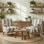 Amilio 28" W Farmhouse Upholstered Armchair with Solid Wood Frame