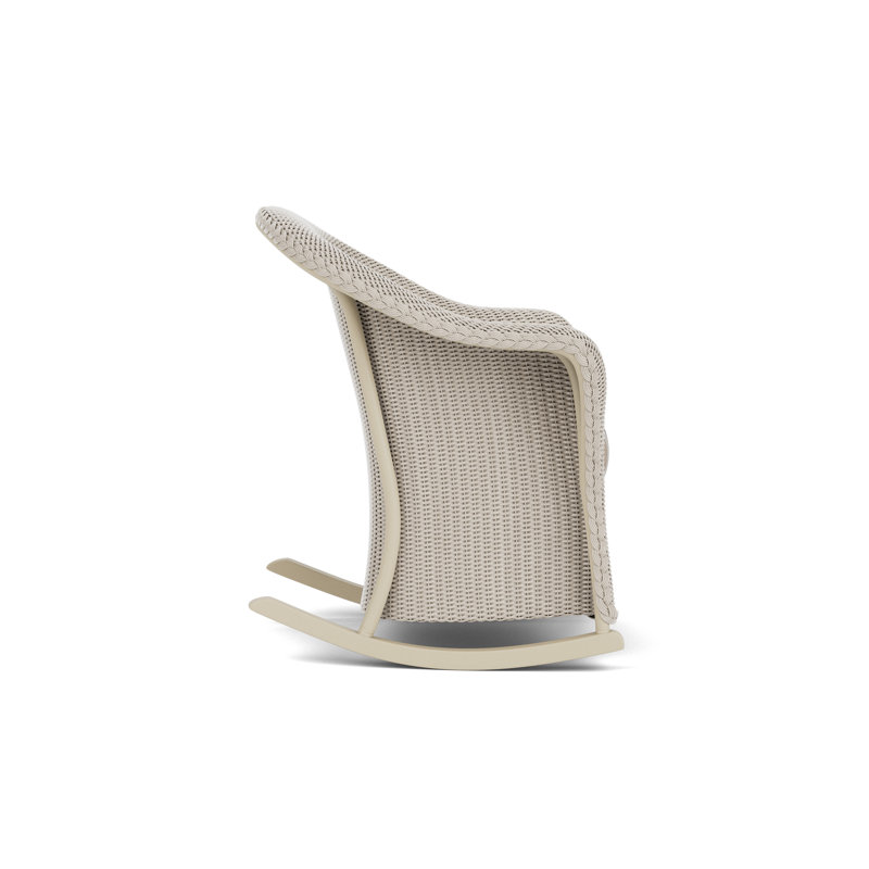 Reflections Outdoor Rocker Chair, Purveyor Pewter, Linen