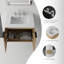 Meuble-lavabo flottant 24 po avec lavabo et porte à fermeture en douceur 24 po-133585800-133585803