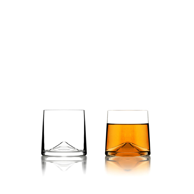 Monti Handmade Crystal Whiskey Glass, 8.12 oz.