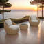 Chunaram Wicker Outdoor Side Table
