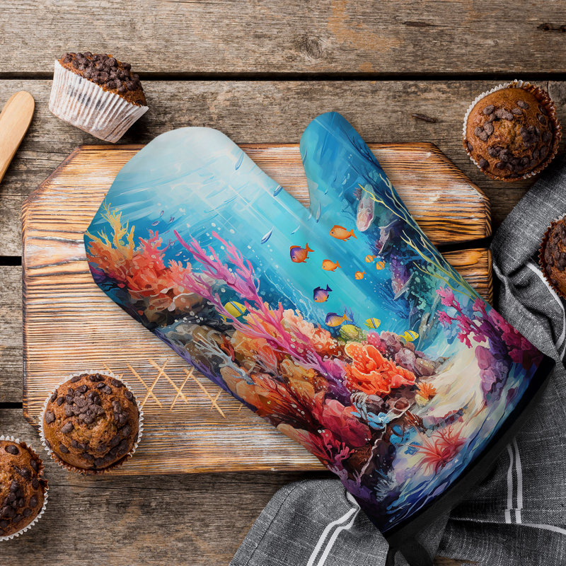 Sergé en coton Marine Beauty Oven