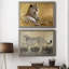 Tall Grass Gold - ensemble de 2 photos sur toile tendues-191855364-191855365