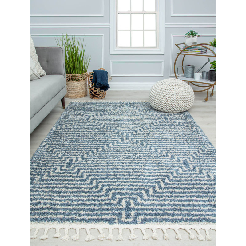 Tapis moderne Colletti Bennett, Rectangle 2 pi 6 po x 4 pi