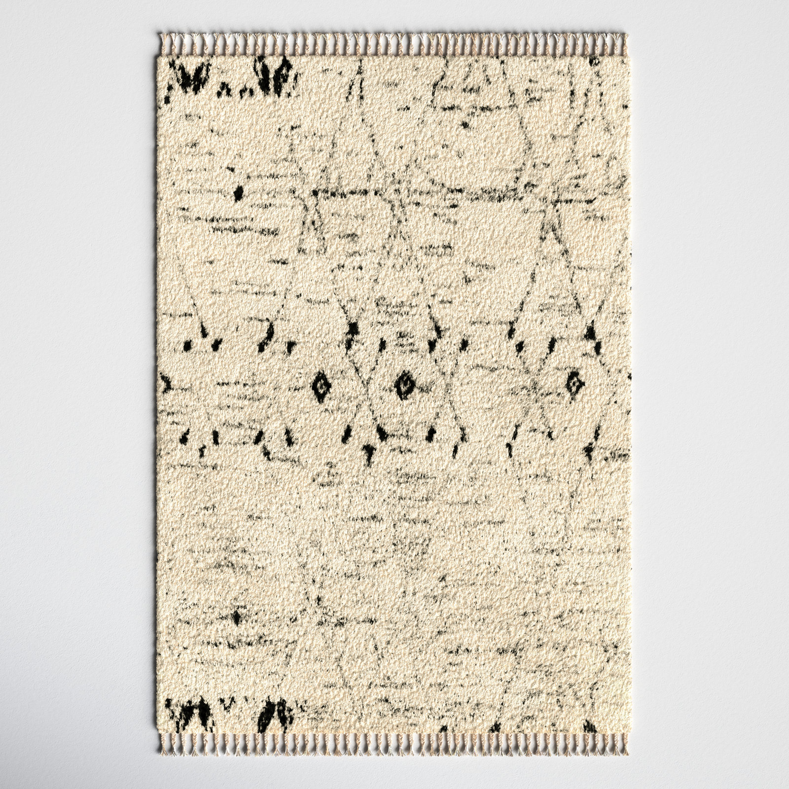 Clive Wool Rug, Rectangle 2' x 3'