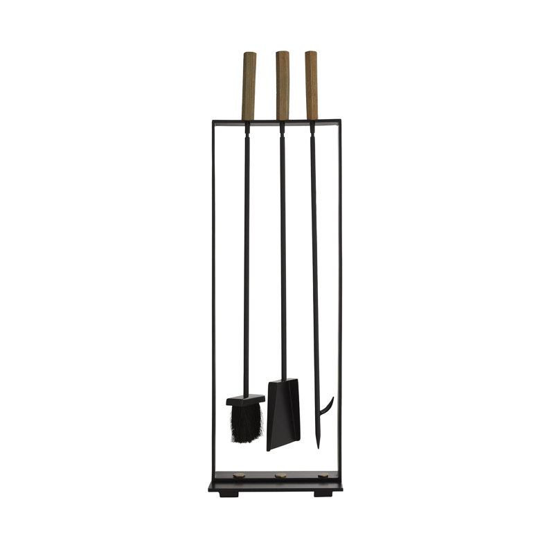 Iron Fireplace Tool Set
