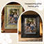 Cadre photo décoratif 5 pièces x 7 po or antique 1PC pour cadeaux de fête des Mères-1591748997-1591748994-1591748995
