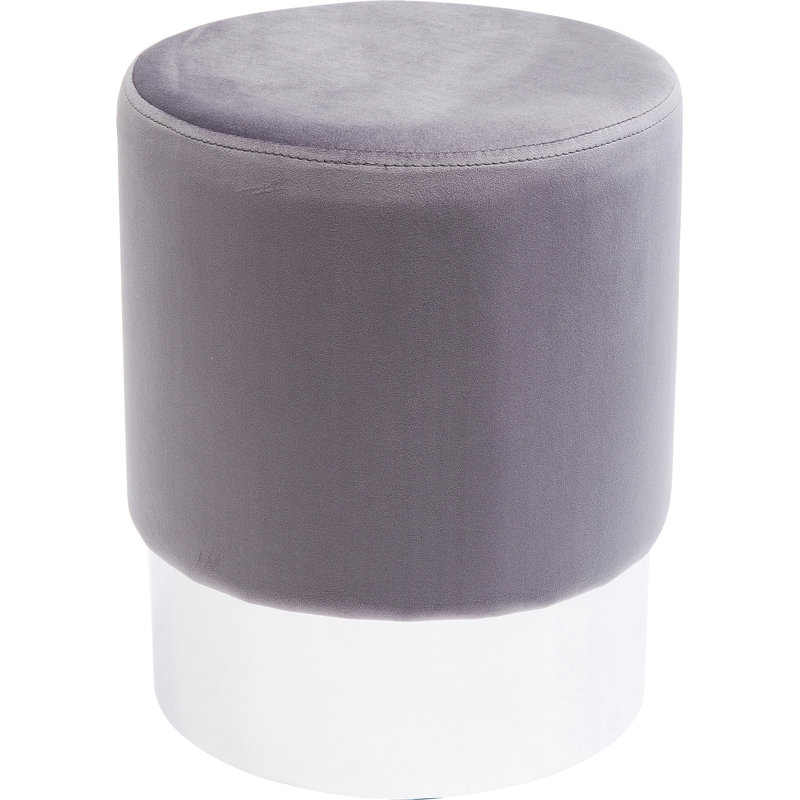 Stool Cherry 35cm, Light grey, White