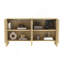 Buffet en chêne naturel 60 "Linda-1086798978