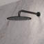 Système de douche à double pomme de douche 12 "et 6" avec douchette à main et valve à pression équilibrée Angelsey-87937227