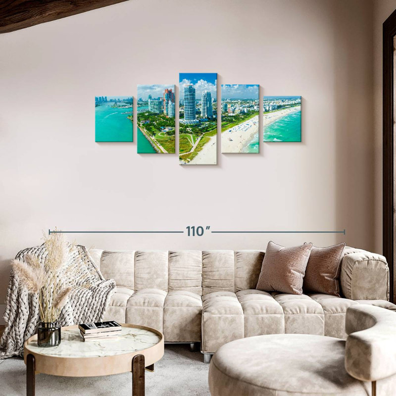 Urban Urban Coast, H 34 po x l 74 po