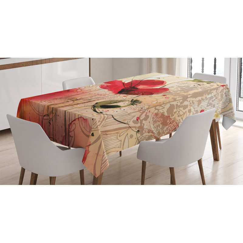 Dining Room Kitchen Tablecloth, 84" L x 60" W