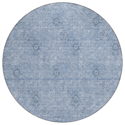 Leis Floral Indoor Rug