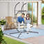 Chaise suspendue en rotin pour 2 personnes