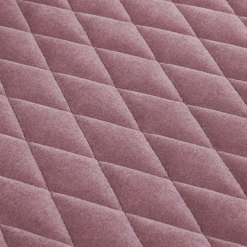 Sherrell 50cm H Velvet Upholstered Side Chair, Pink