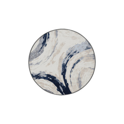 Machine Washable Gray Area Rug