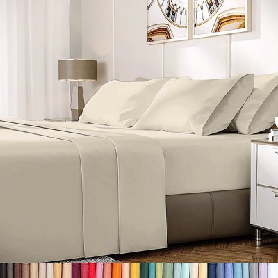 6-Piece Rayon From Bamboo Blend Sheet Set
