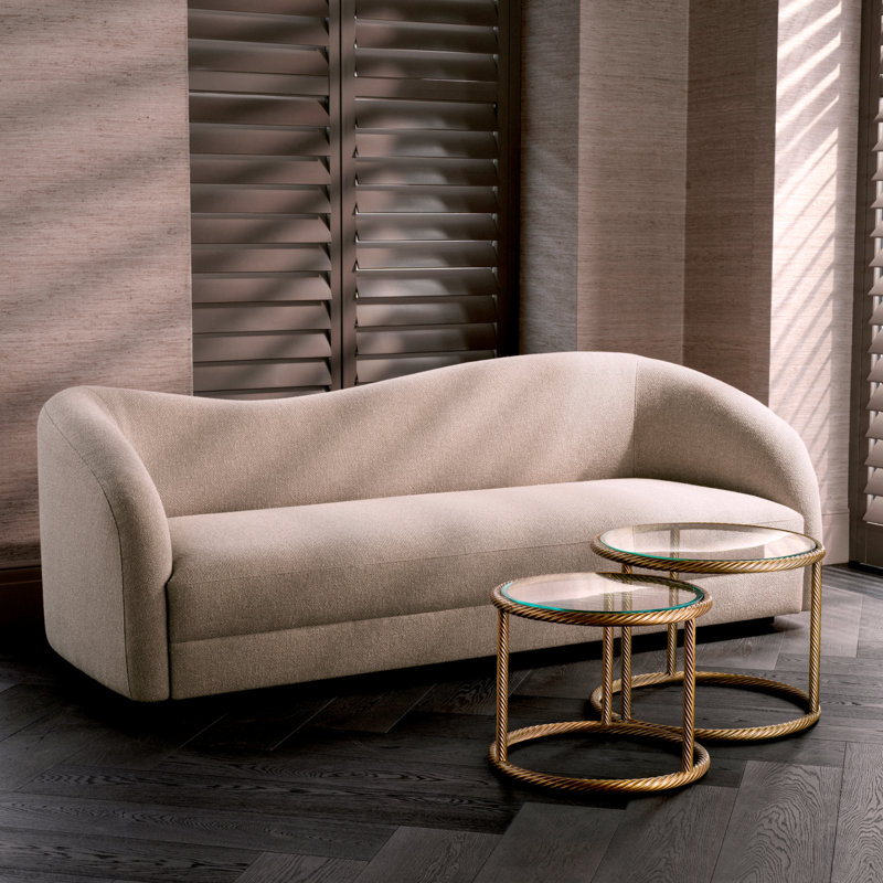 Addison Glass Nesting End Table
